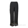 Casual wijde pijpen broek voor dames chiffon broek